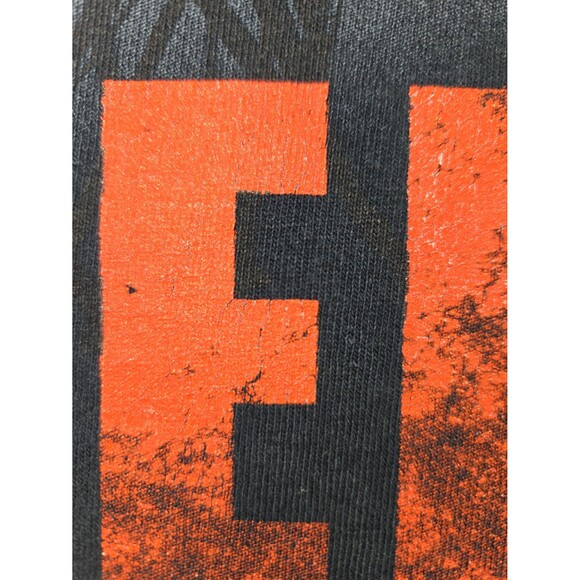 Kings Island BANSHEE Scream Roller Coaster Black T-Shirt Adult XL Goth Grunge - Picture 7 of 7